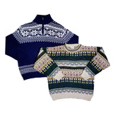 Funky Vintage Patterened Knitwear